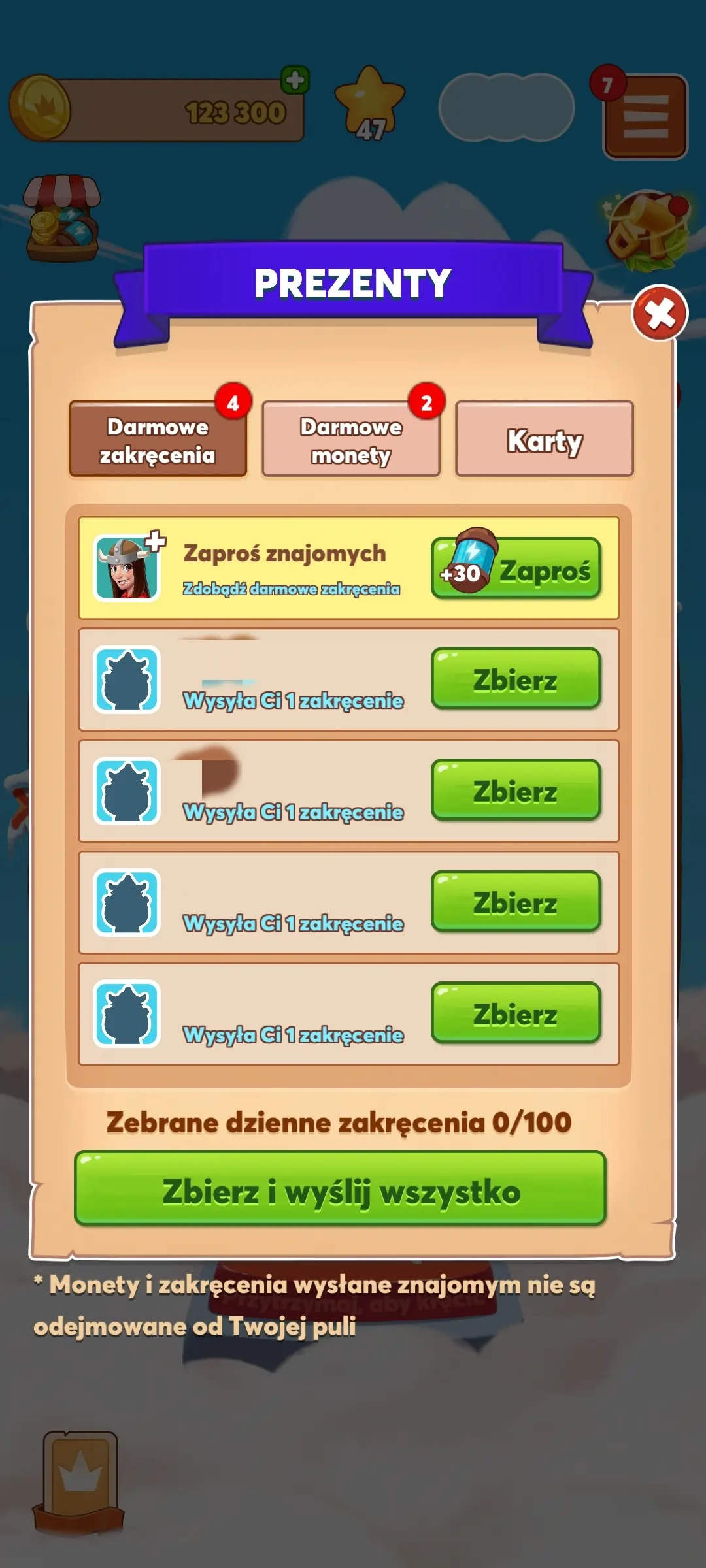 Premia za zaproszenie znajomego
