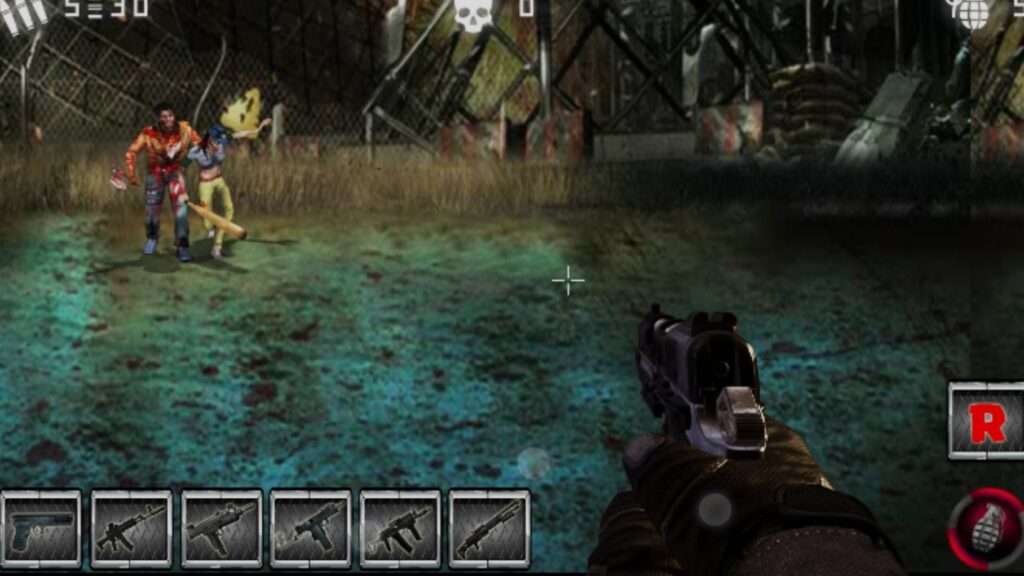 zombies night html5 gameplay