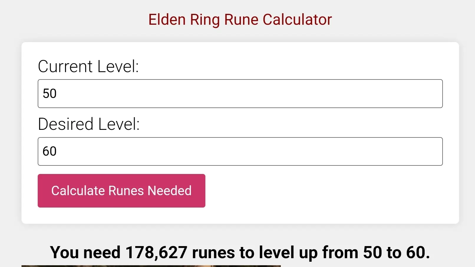 Best Elden Ring Rune Calculator Online